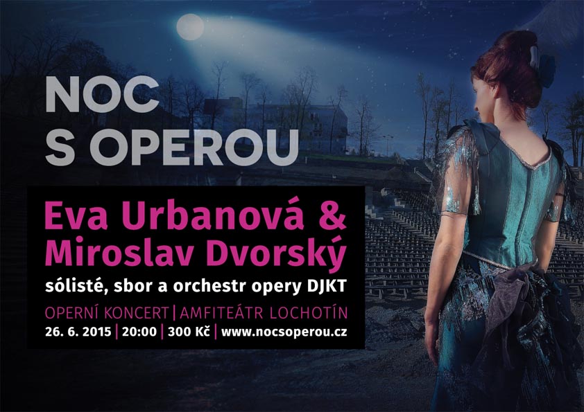 Divadlo J. K. Tyla pořádá v lochotínském amfiteátru Noc s operou