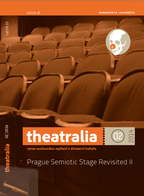 Nové číslo časopisu Theatralia o českém divadelním strukturalismu