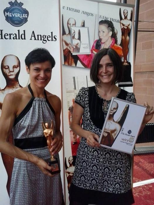 Cena Herald Angel pro české představení na Fringe festivalu v Edinburghu