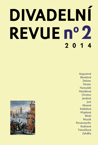 Vyšlo nové číslo časopisu Divadelní revue 2/2014
