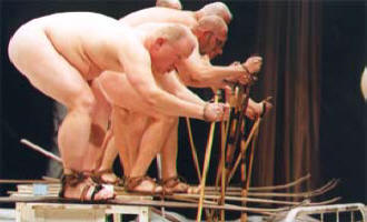 V Činoherním klubu hraje Bílé divadlo Ostrava představení Ty, který lyžuješ