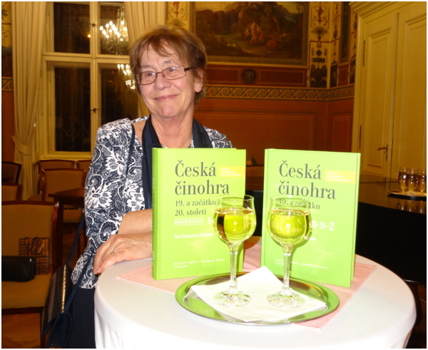 Publikace Česká činohra 19. století byla slavnostně pokřtěna ve Vile Lanna