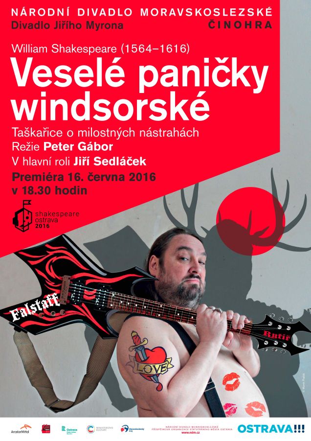 Jiří Sedláček a kapela Moby Dick rozehrají Veselé paničky windsorské