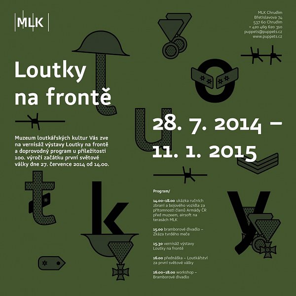 Výstava: Loutky na frontě