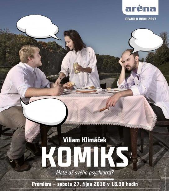 Sitkom Komiks v Komorní scéně Aréna