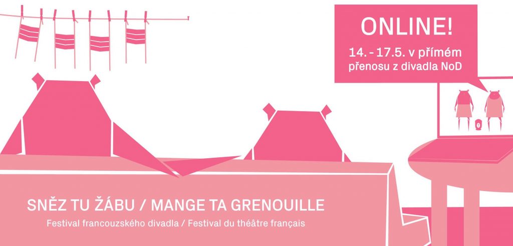 Festival francouzského divadla Sněz tu žábu proběhne v květnu online