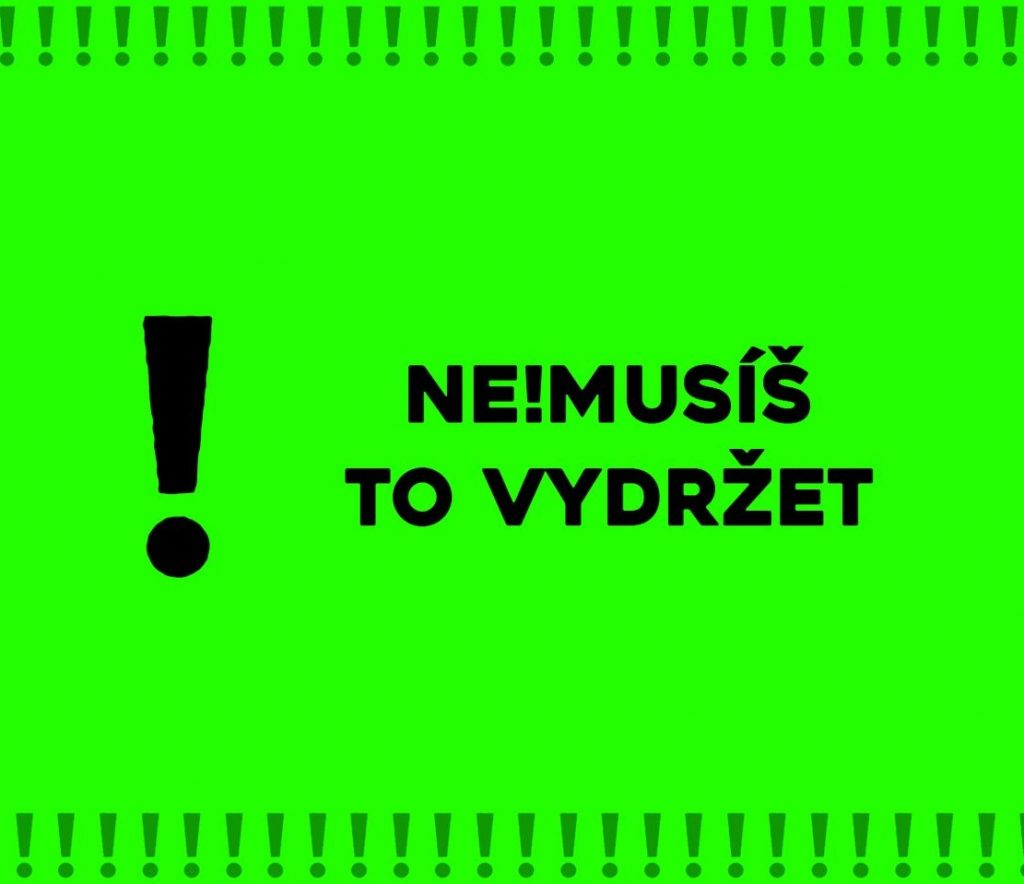 Iniciativa NE!MUSÍŠ TO VYDRŽET: Studenti uměleckých škol se vyjadřují k nevhodnému chování pedagogů