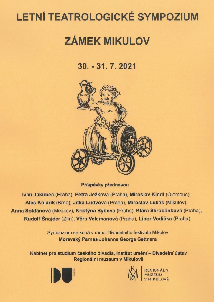 Pozvánka na Letní teatrologické sympozium