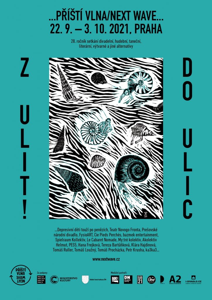 Letošní ročník festivalu …příští vlna/next wave… nabídne pouliční projekty a angažované, protestní, revoluční umění