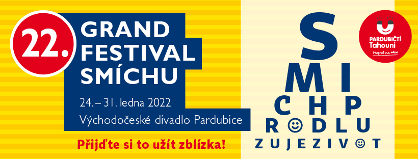 Východočeské divadlo uveřejnilo program 22. ročníku GRAND Festivalu smíchu