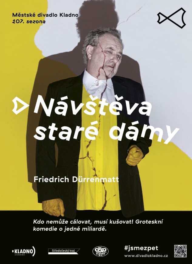 Městské divadlo Kladno uvede jako poslední premiéru sezóny hru Friedricha Dürrenmatta Návštěva staré dámy