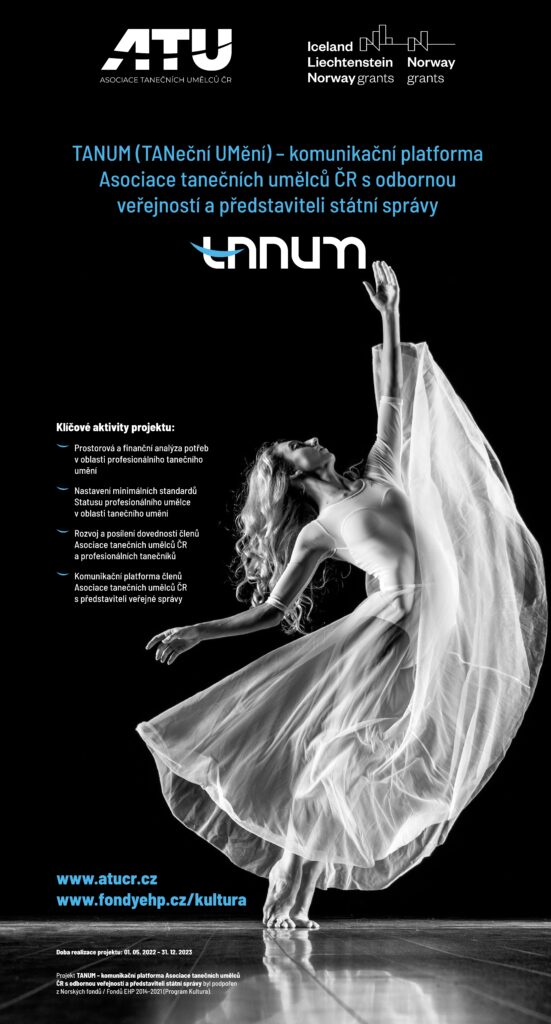 TANUM – nová komunikační platforma Asociace tanečních umělců ČR s odbornou veřejností a představiteli státní správy