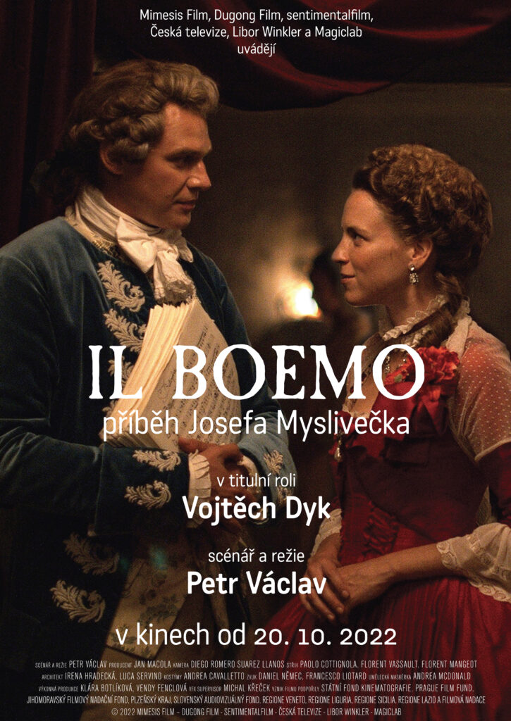 Český film o Josefu Myslivečkovi Il Boemo bude mít světovou premiéru na festivalu v San Sebastianu