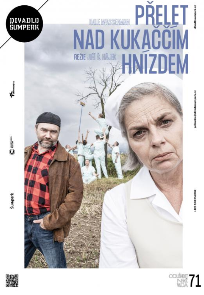 Divadelní sezónu v Šumperku otevře legendární americký titul Přelet nad kukaččím hnízdem