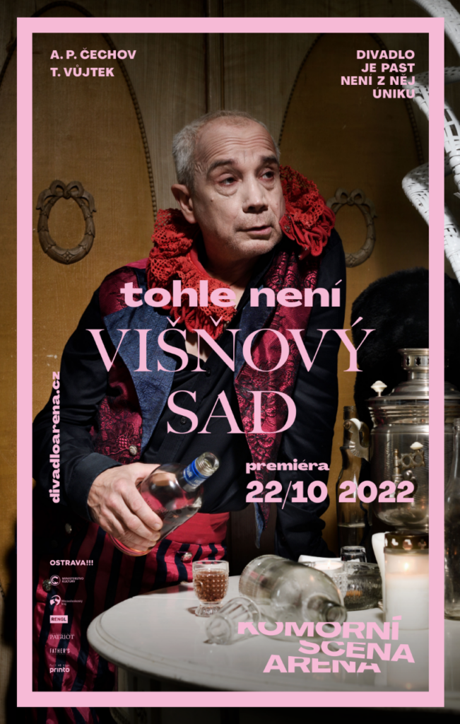 Komorní scéna Aréna uvede premiéru čechovovské tragikomedie Tohle není Višňový sad