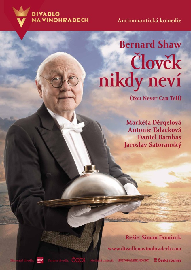 Divadlo na Vinohradech uvede Shawovu komedii Člověk nikdy neví