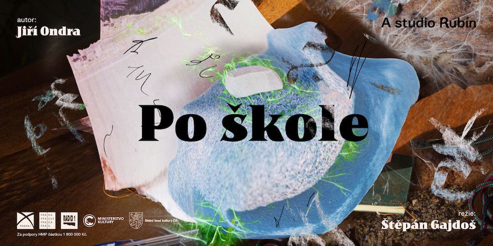 A studio Rubín uvede inscenaci Po škole o „věku informací“ bez učitelů, o žácích bez informací a učitelích bez žáků