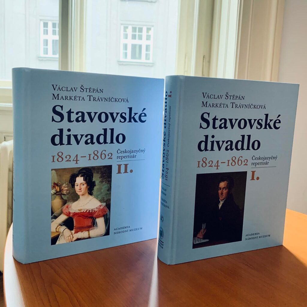 Vyšla publikace Stavovské divadlo 1824–1862