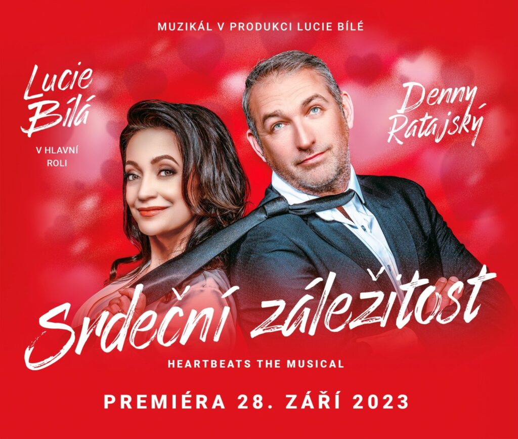 Divadlo Lucie Bílé uvede muzikál o krizi středního věku Srdeční záležitost