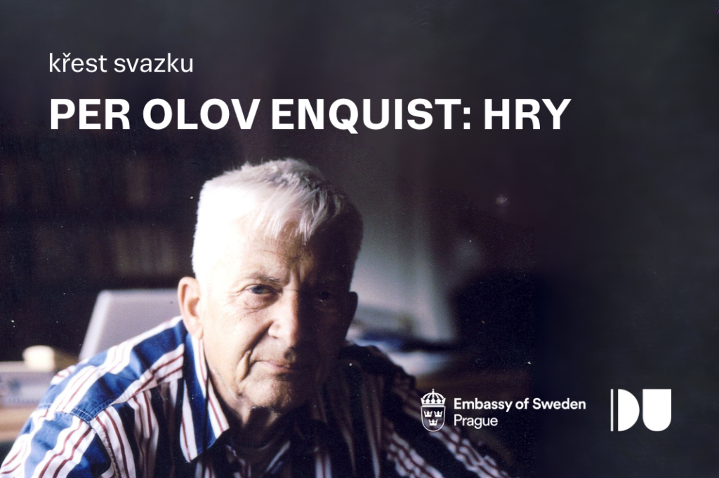 IDU křtí nový svazek dramatických textů Pera Olova Enquista