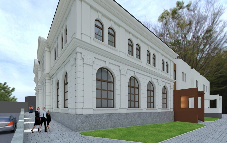 Fasáda divadla v Bruntále dostane opět novorenesanční vzhled