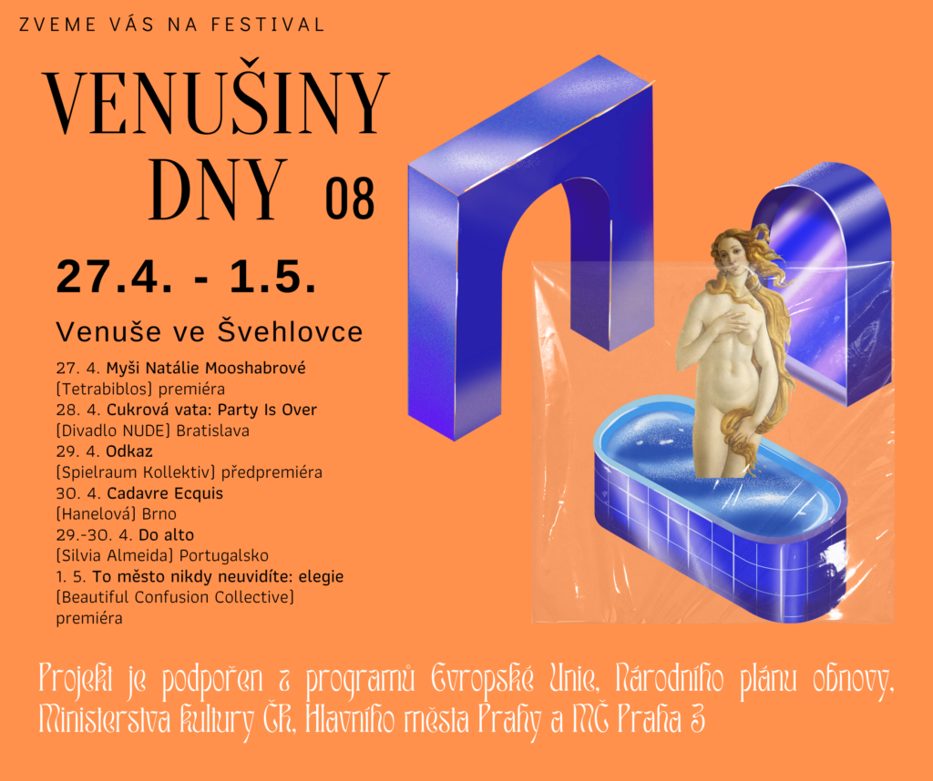 Mezinárodní divadelní festival Venušiny dny nabídne ženské autorské umění