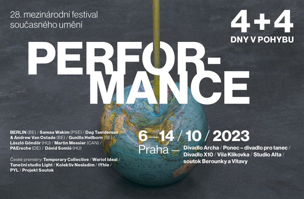 Festival 4 + 4 dny v pohybu v říjnu uvede 14 premiér domácích i zahraničních tanečních a divadelních souborů