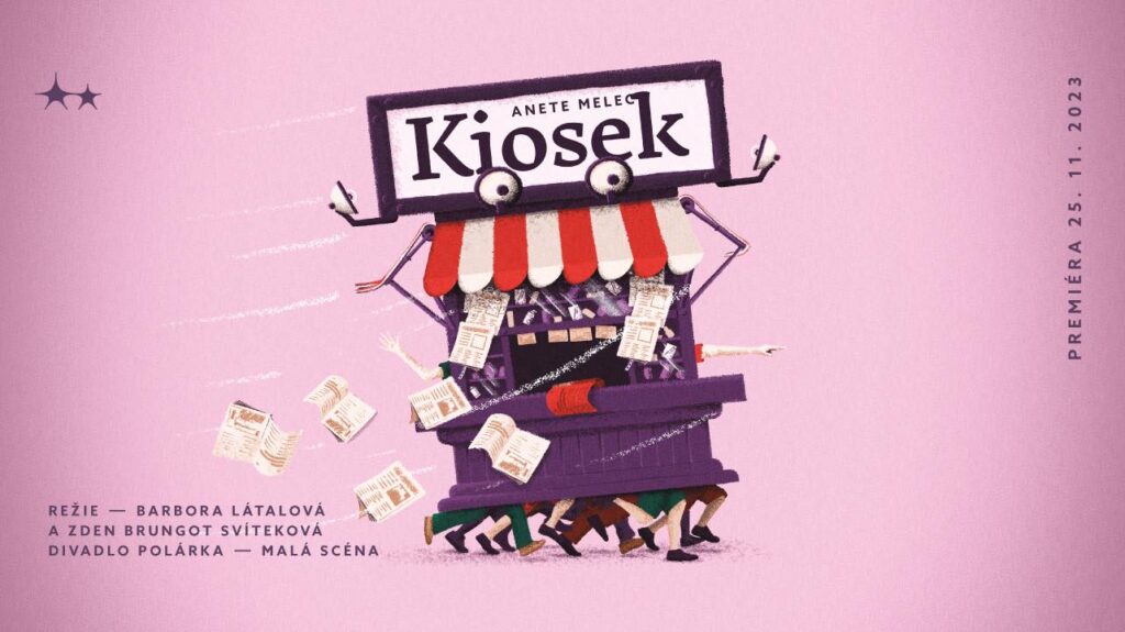 Brněnské Divadlo Polárka připravilo pro děti interaktivní inscenaci Kiosek
