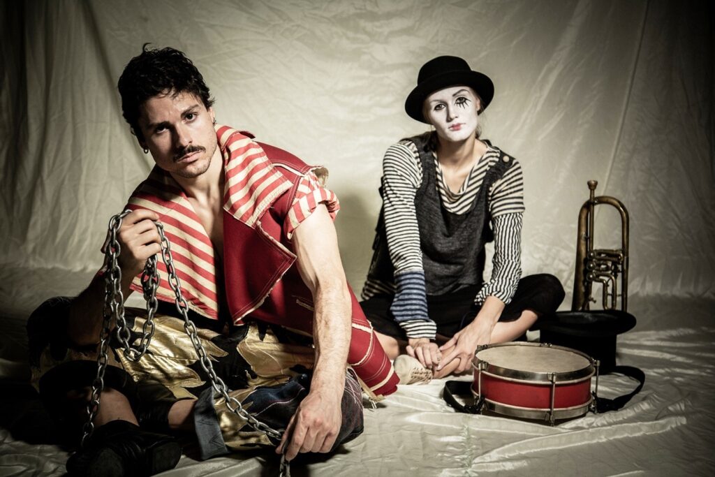La Strada Jiřího Bubeníčka: nová inscenace Pražského komorního baletu na motivy Felliniho filmu má příští týden premiéru