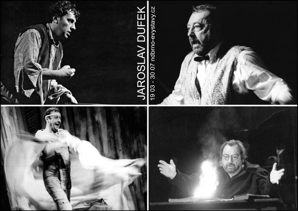 Archiv Národního divadla Brno: pozvánka na e-výstavu Jaroslav Dufek
