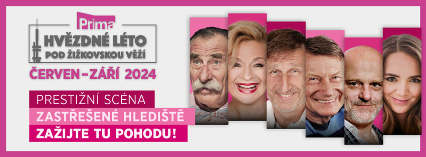 Divadlo Kalich na letní scéně pod žižkovskou věží nabídne několik premiér a hudebních vystoupení