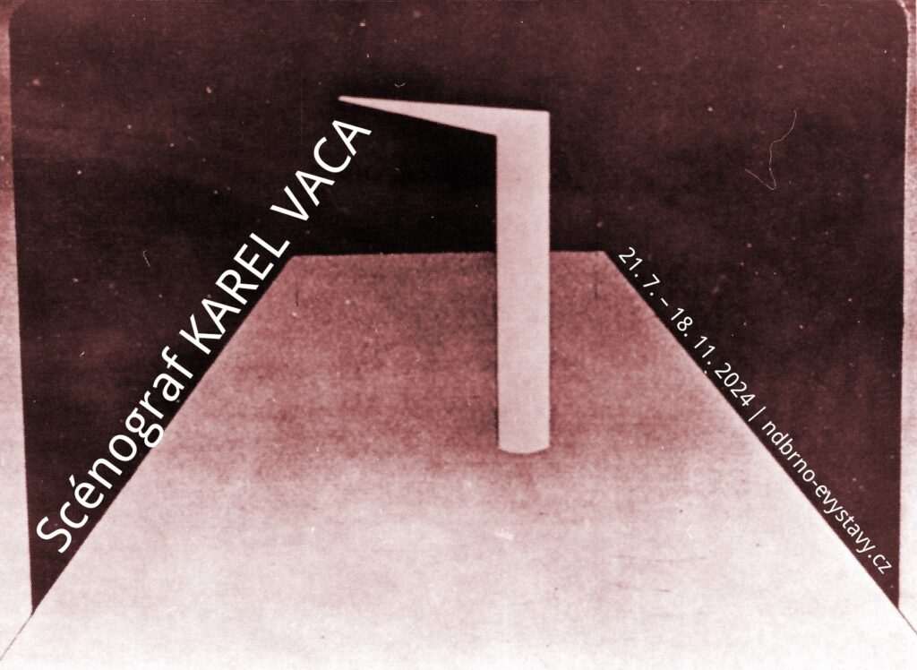 Pozvánka na e-výstavu Scénograf KAREL VACA