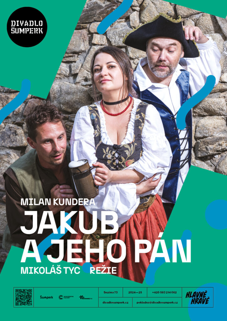 Šumperské divadlo otevře sezonu hrou Milana Kundery Jakub a jeho pán