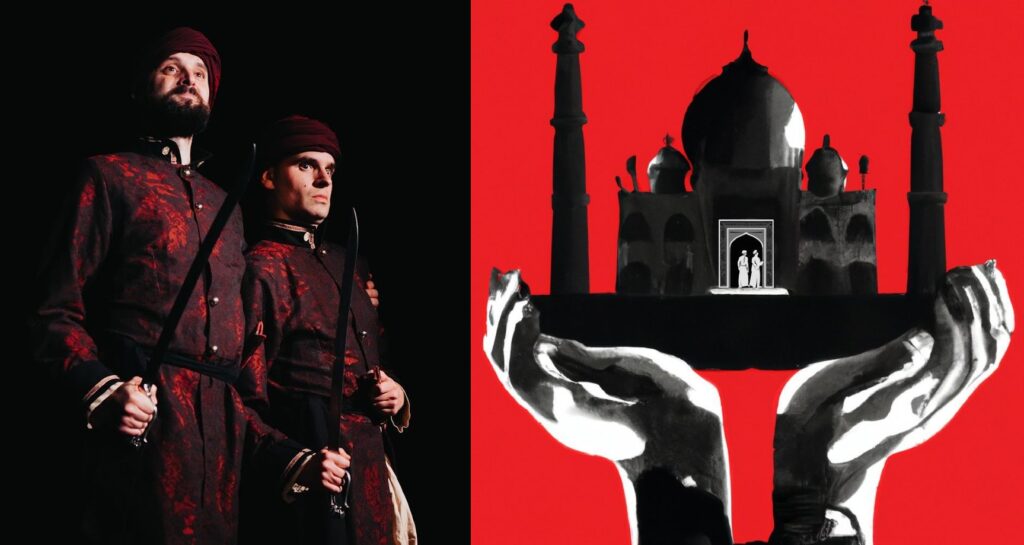 Přehlídka Činoherní klub uvádí Divadlo SoLiTEAter – Rajiv Joseph: Strážci Tádž Mahalu