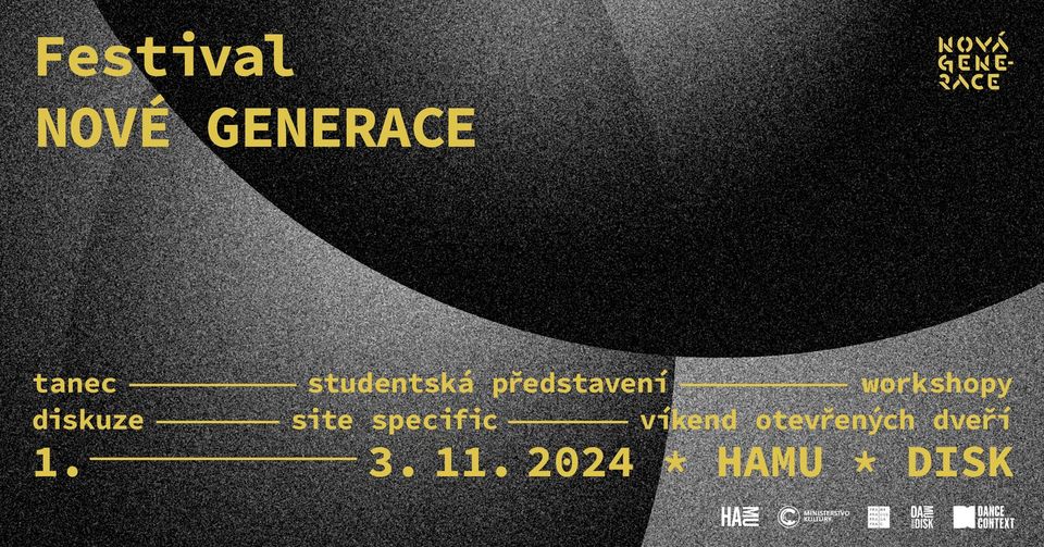 Studentský Festival Nové generace - začátkem listopadu uvítá katedra tance HAMU všechny taneční nadšence