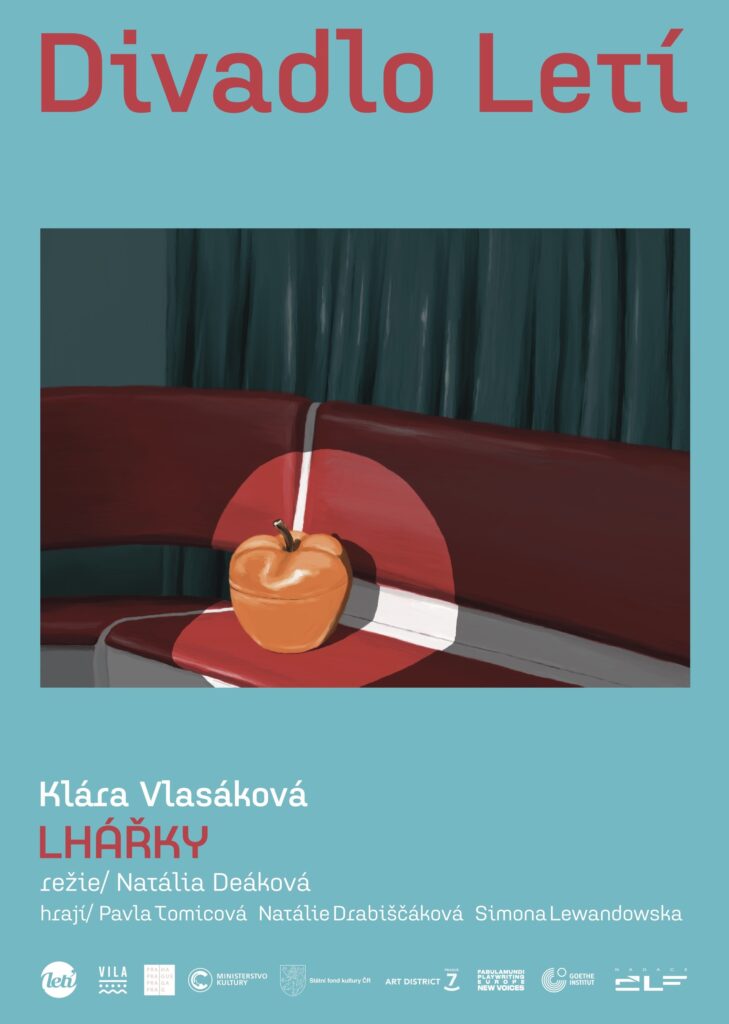 Divadlo LETÍ uvede hru Kláry Vlasákové Lhářky v hlavních rolích s Pavlou Tomicovou, Natálií Drabiščákovou a Simonou Lewandowskou