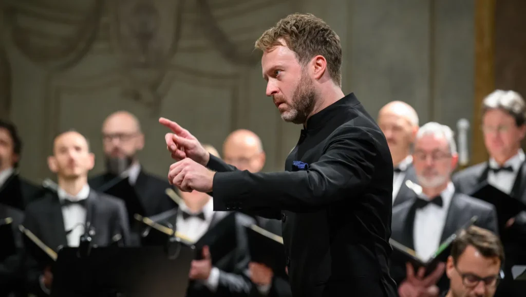 Česká filharmonie pod vedením Lukáše Vasilka nastudovala Honeggerovo oratorium Janu z Arku na hranici