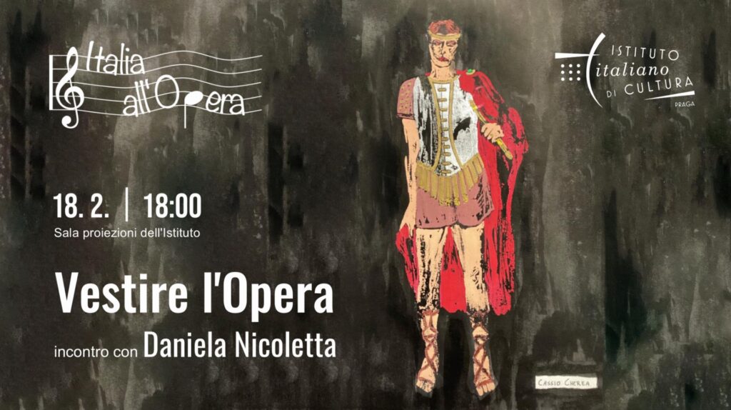 „Oblékání v opeře“: setkání s Danielou Nicolettou v Italském kulturním institutu