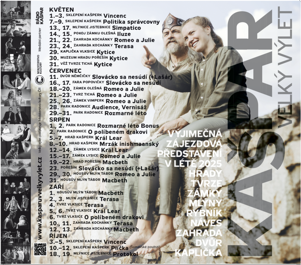 Putovní přehlídka Kašparův velký výlet po roce opět startuje