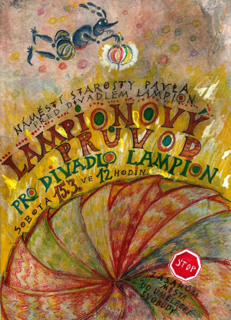 Občané Kladna vyráží na lampionový průvod. Za Divadlem, které se nelíbí kladenské radnici stojí i nejvýznamnější scény v česku