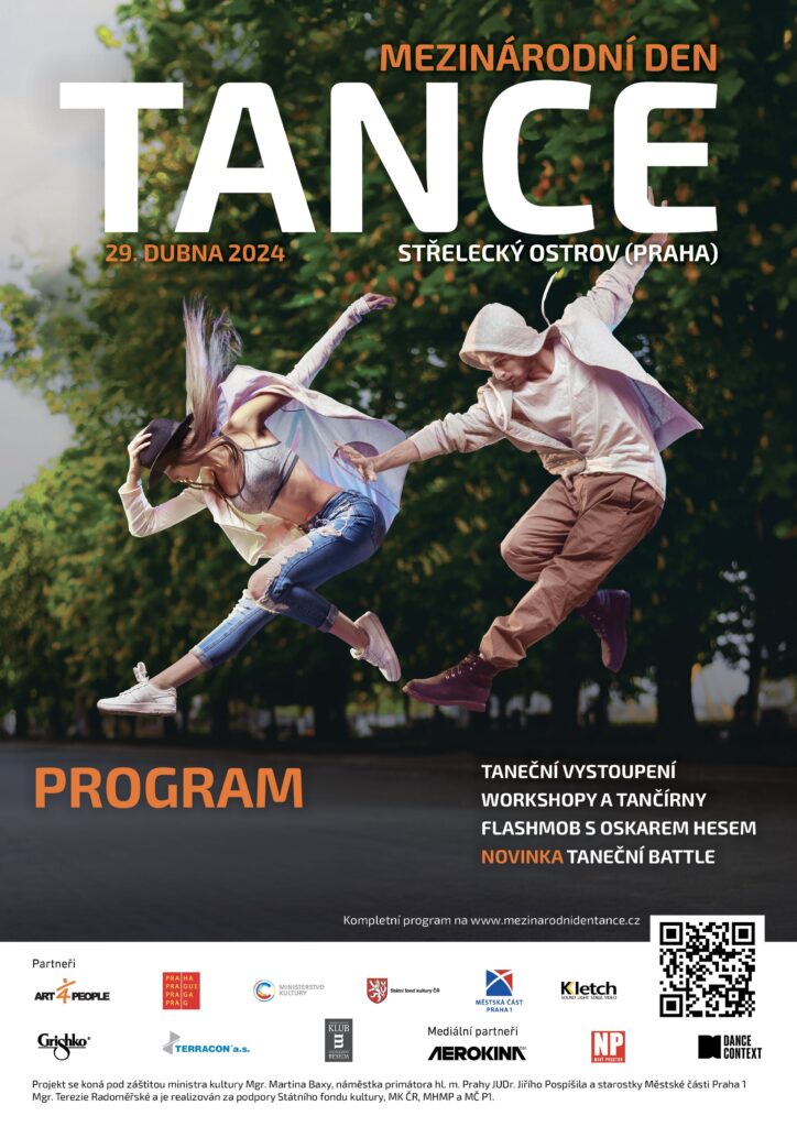 Naučte se choreografii Oskara Hese a přijďte oslavit Mezinárodní den tance