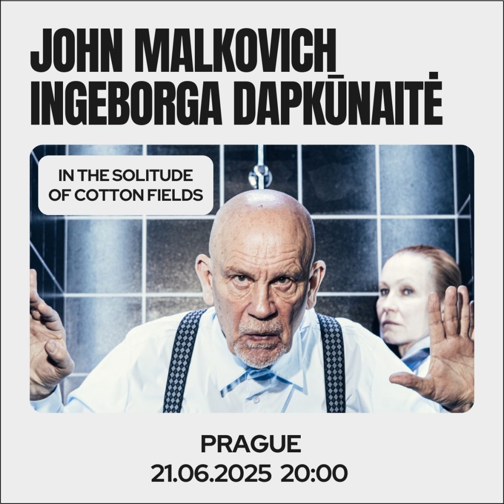 John Malkovich vystoupí o víkendu v Praze! Inscenace V samotě bavlníkových polí je součástí světového turné