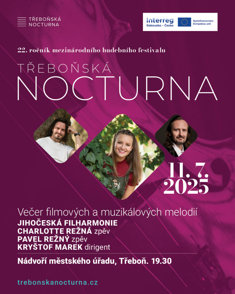 Muzikálový galavečer pod širým nebem v Třeboni