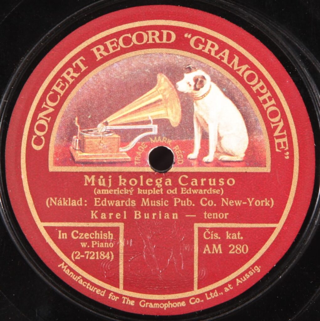 Pozvánka na výstavu: Karel Burian (1870–1924) – Operní pěvec na gramofonových deskách