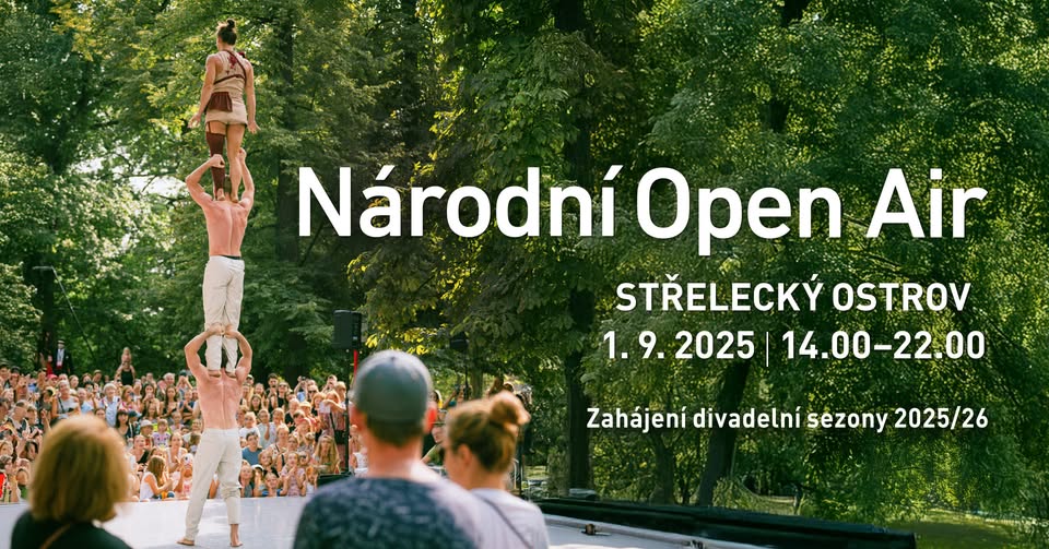 Národní divadlo zahájí sezonu 2025/2026 na Střeleckém ostrově