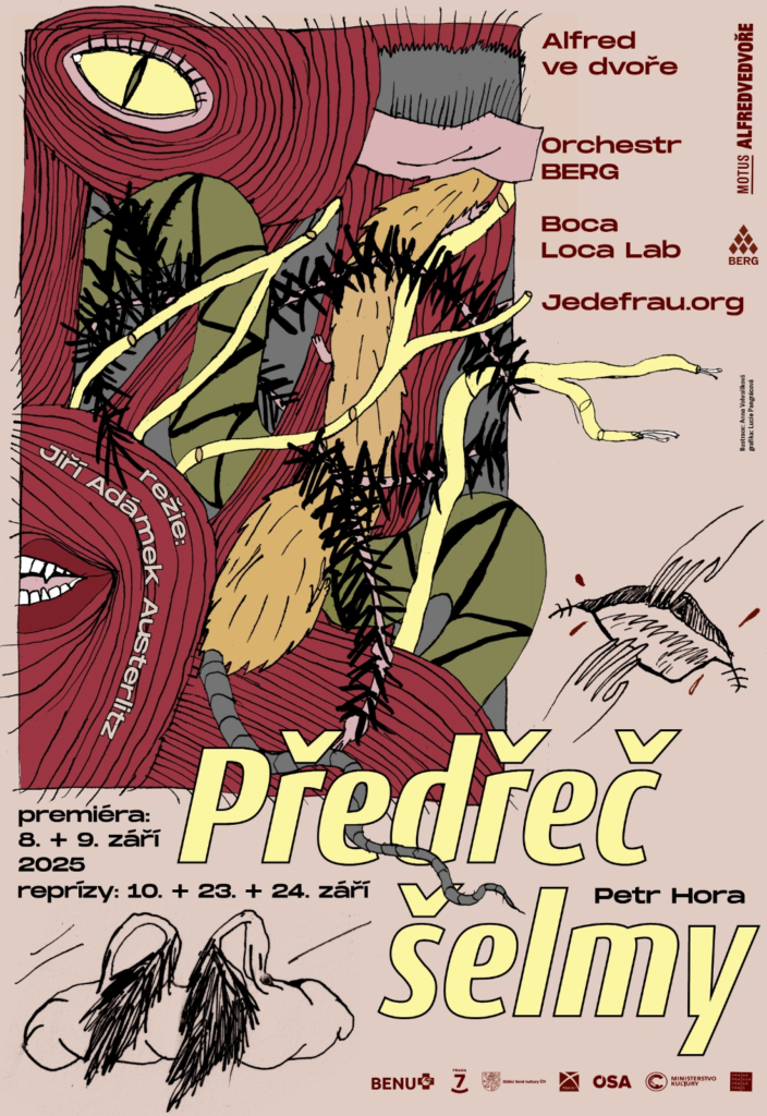 Petr Hora, Jiří Adámek Austerlitz a Orchestr BERG připravují jedinečnou hudebně-divadelní kompozici PŘEDŘEČ ŠELMY