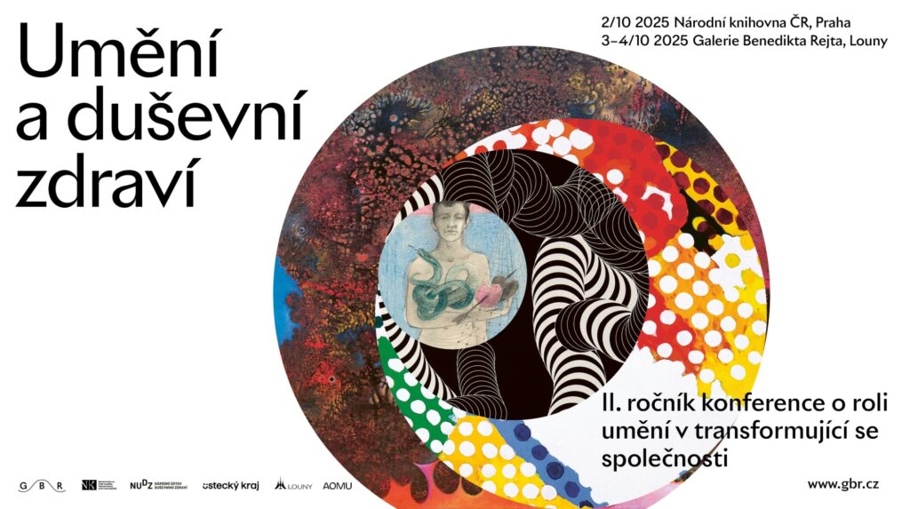 Pozvánka na konferenci Umění a duševní zdraví 2025