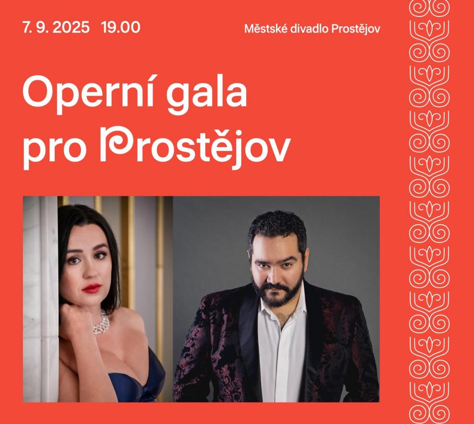 Na operním galakoncertu v Prostějově vystoupí sopranistka Lada Bočková a tenorista René Barbera
