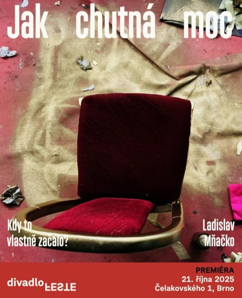 Divadlo Feste uvede v premiéře adaptaci románu Ladislava Mňačka Jak chutná moc