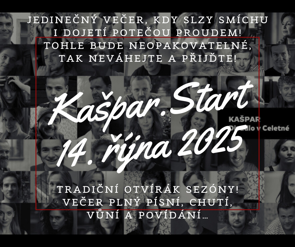 Sezónu v Kašparu zahájí vítězný text soutěže Kašpar.Dramatik